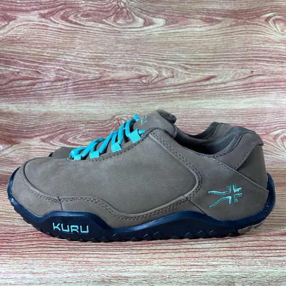 KURU Shoes New Kuru Chicane Ortho Hiking Shoe Brown Comfort Plantar Fasciitis 8 Wide Trail